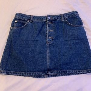 TopShop Jean Skirt